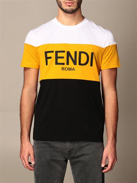t shirt uomo fendi
